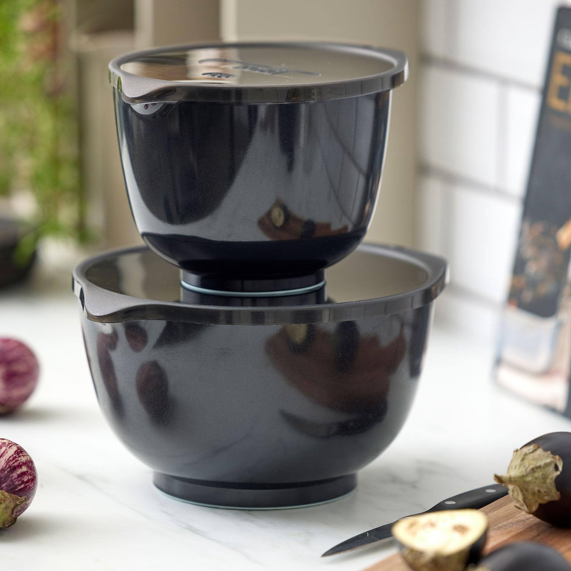 NEW Margrethe røreskålesæt 4 dele Carbon black